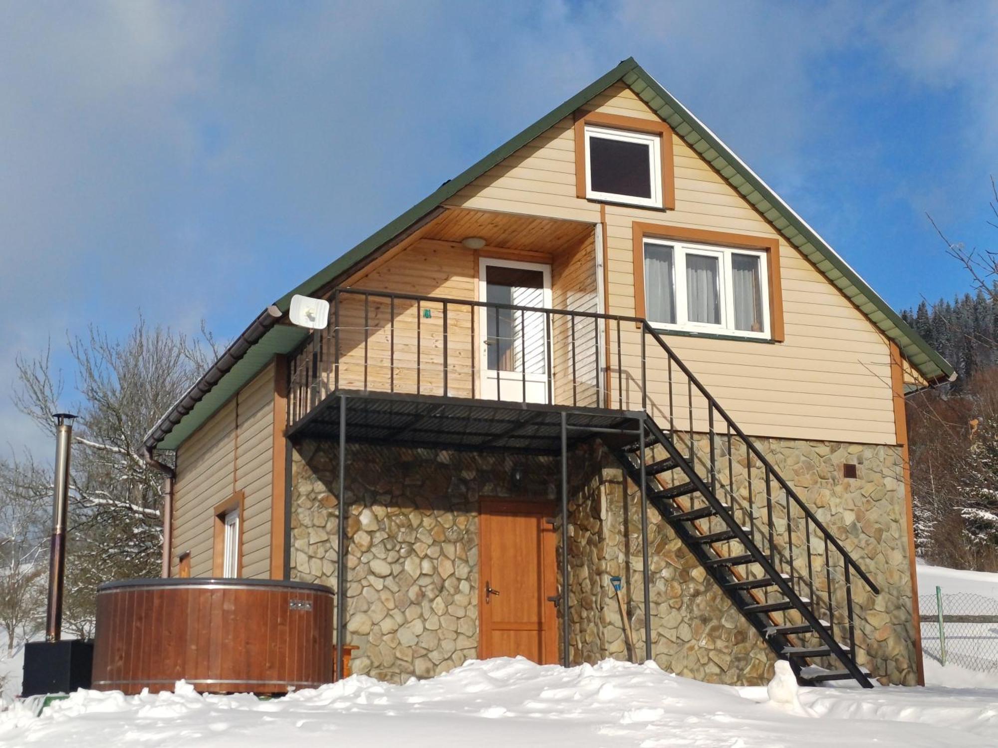 Cottage Panorama Karpat Волосянка Экстерьер фото